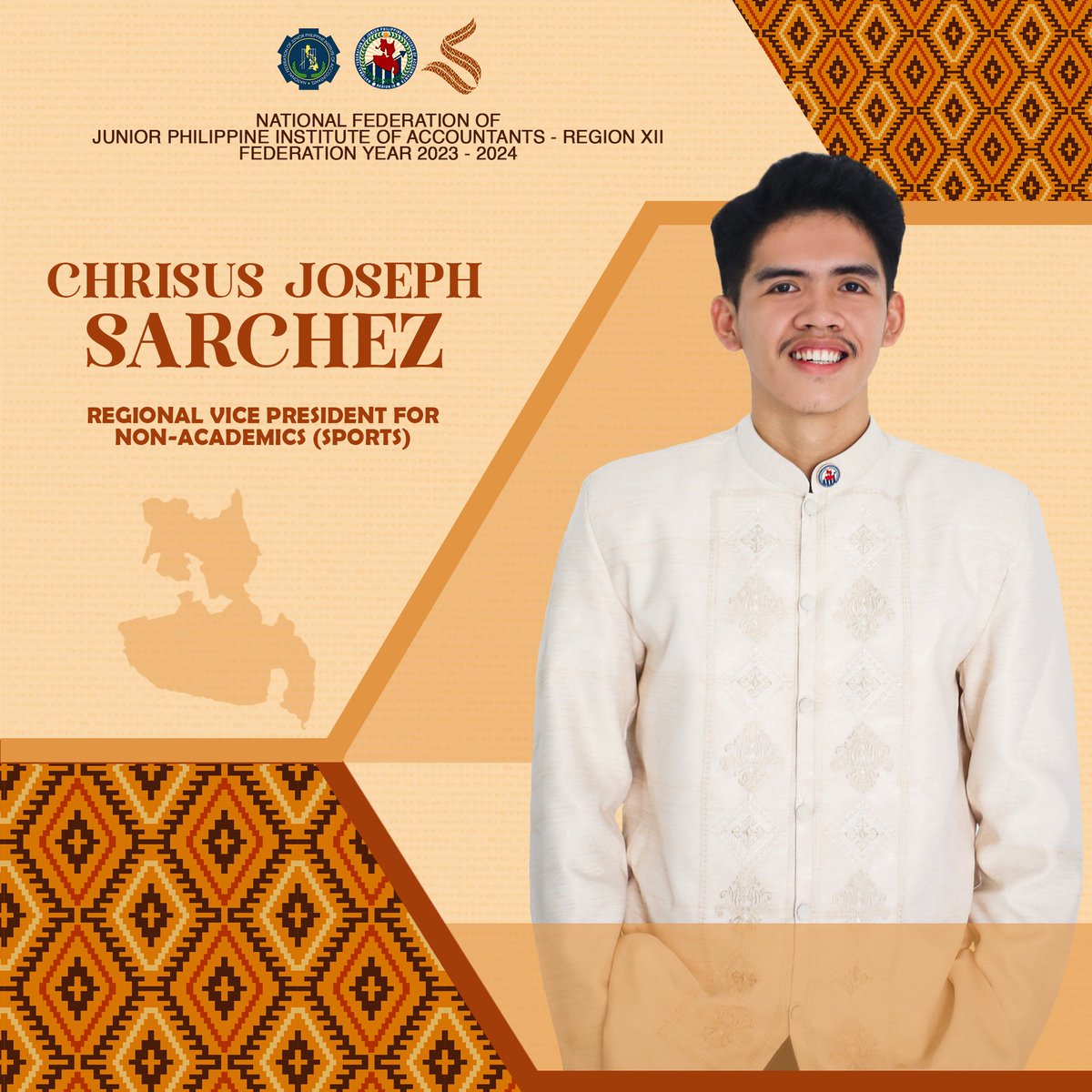 NFJPIAR12's tweet photo. A new brand of leadership has finally begun!
The Regional Executive Officers for Federation Year 2023 - 2024.

#nfjpiarxii2324
#sinlanuwafederation https://t.co/1nVsbK06gY