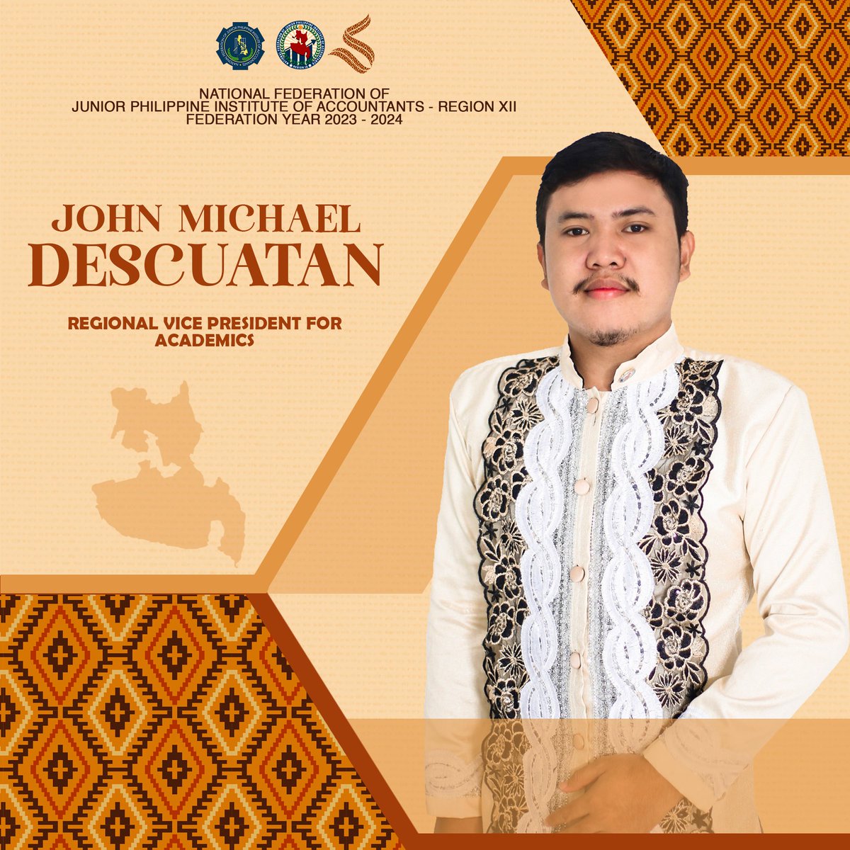 NFJPIAR12's tweet photo. A new brand of leadership has finally begun!
The Regional Executive Officers for Federation Year 2023 - 2024.

#nfjpiarxii2324
#sinlanuwafederation https://t.co/1nVsbK06gY