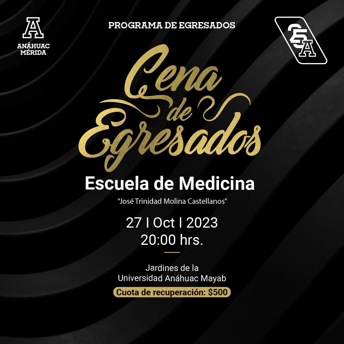 EcheveJm's tweet photo. Save the date https://t.co/kmk2xdxNBo