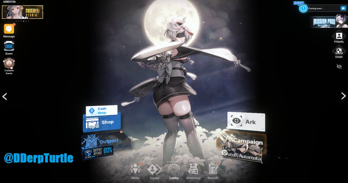 DDerpTurtle's tweet photo. @NIKKE_en Awesome collab, love both games :) https://t.co/ihrBppv8W6