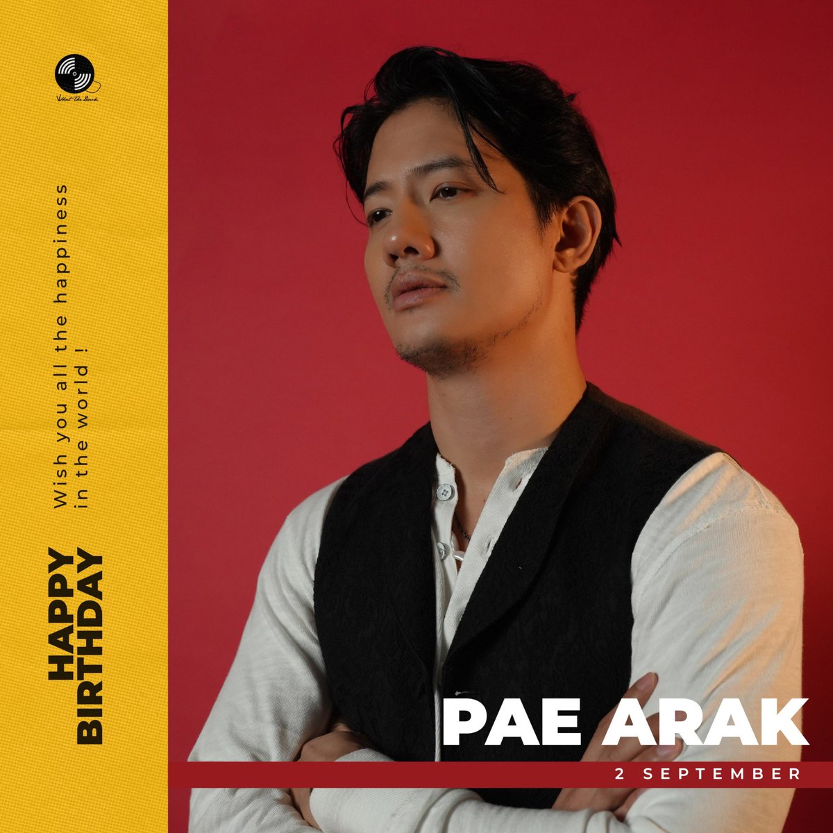 wtdrecordlabel's tweet photo. Happy Birthday “Pae Arak” &amp; “Bung HENS” 🎂🥳

ขอให้พี่เป้และพี่บัง มีความสุขมาก ๆ สุขภาพร่างกายแข็งแรง ผลิตผลงานดนตรีมาให้เราได้ติดตามเยอะ ๆ น้าาาาา💖

#Whattheduckmusic https://t.co/kcOQ46b0yz