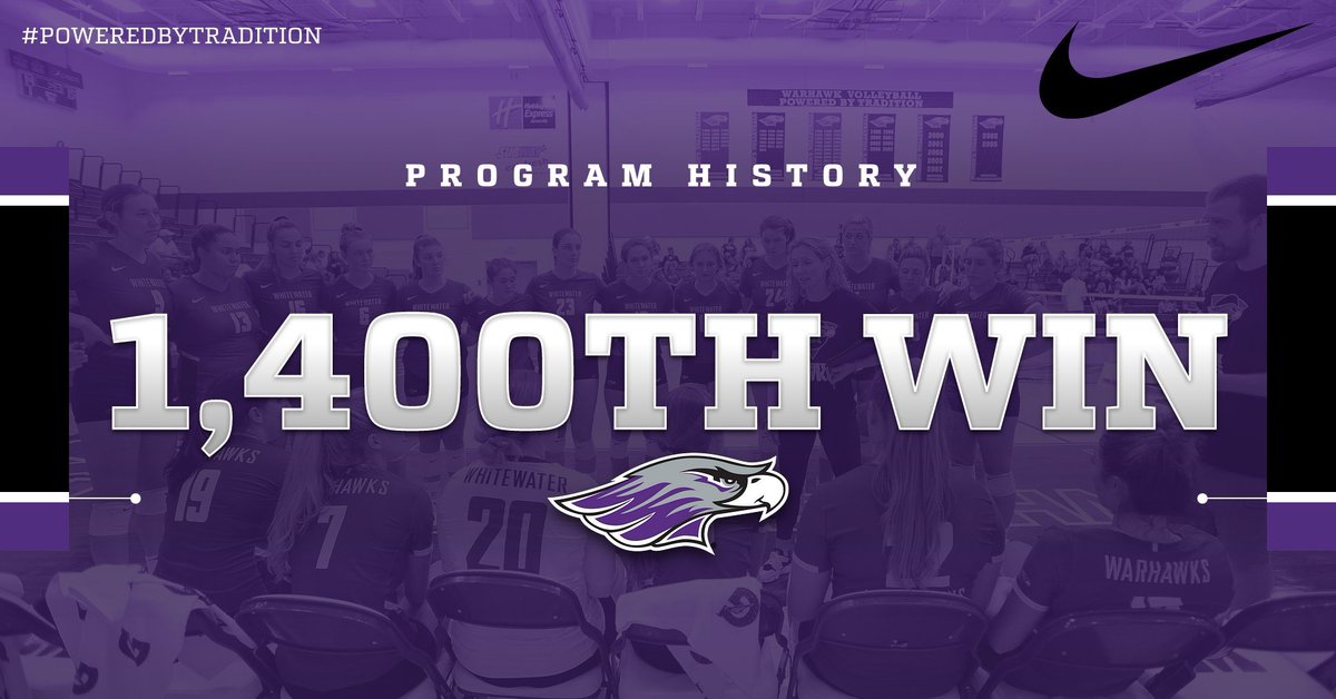 Tonight we made history!

#d3vb #gowarhawks #poweredbytradition