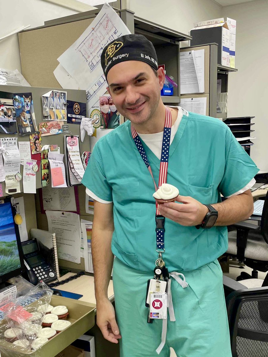 LeslieAnn S. Kao, MD (@leslieannkao) on Twitter photo Happy birthday to our fearless program director <a href="/RafaMalgor/">Rafael Demarchi Malgor</a>! Red velvet cupcakes for a vascular surgeon seemed appropriate… baked by his favorite fellow (this year)! #HappyBirthday <a href="/CUVascularSurg/">CU Vascular Surgery</a> Happy birthday to our fearless program director <a href="/RafaMalgor/">Rafael Demarchi Malgor</a>! Red velvet cupcakes for a vascular surgeon seemed appropriate… baked by his favorite fellow (this year)! #HappyBirthday <a href="/CUVascularSurg/">CU Vascular Surgery</a>