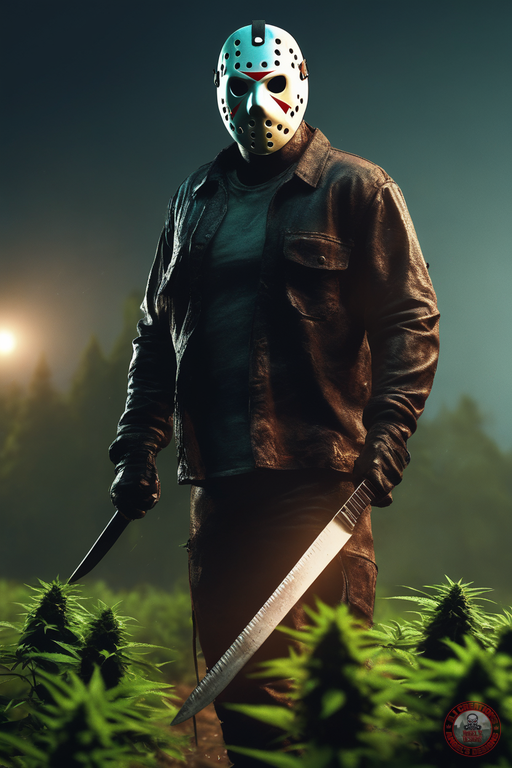 🔪Jason Vorhees🔪
🌳Cannabis Farmer🌳
#cannabisgrower #CannabisCommunity #HorrorFamily #horror #HorrorCommunity #CannabisdeUsoAdulto #CannabisLegalization 
#JasonVoorhees #FridayThe13th #HorrorArt #Horrorfam #cannabiscultivation #CannabisNews