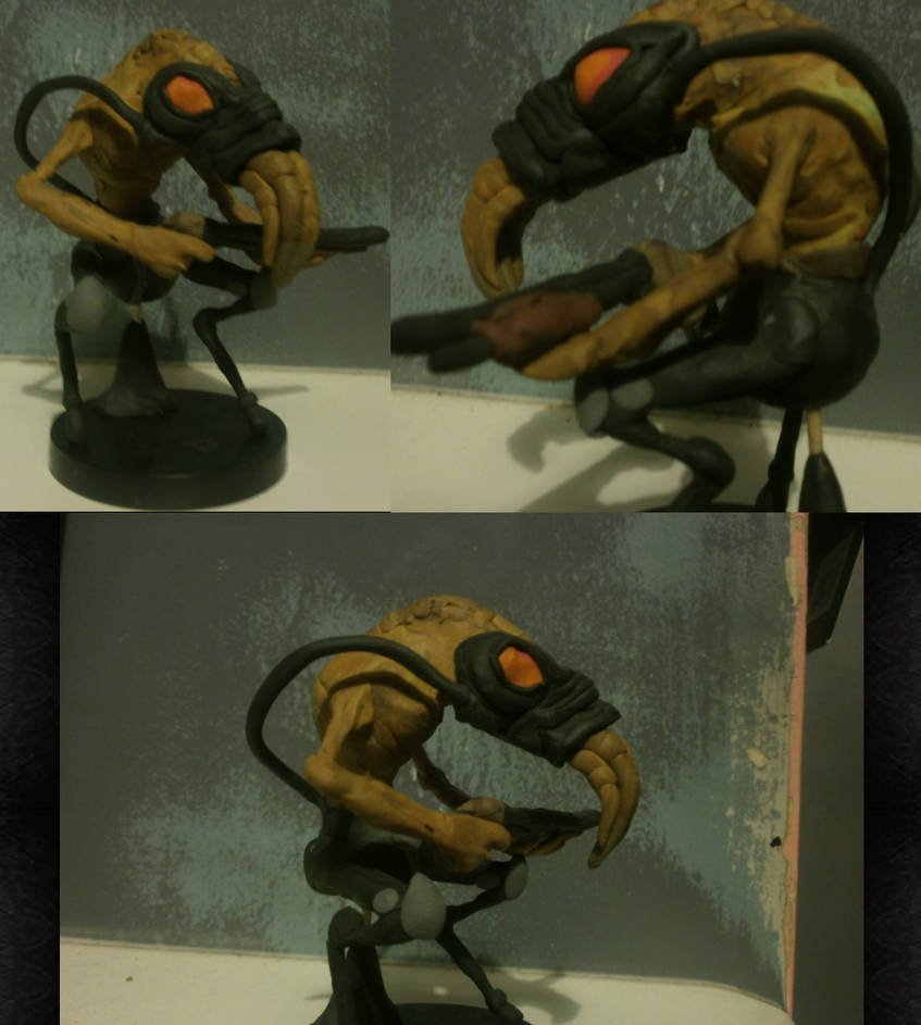 FierceCosmicArt's tweet photo. A Slig clay model from 2012
#Oddworld #slig #soulstorm https://t.co/pfMhWGO4u1