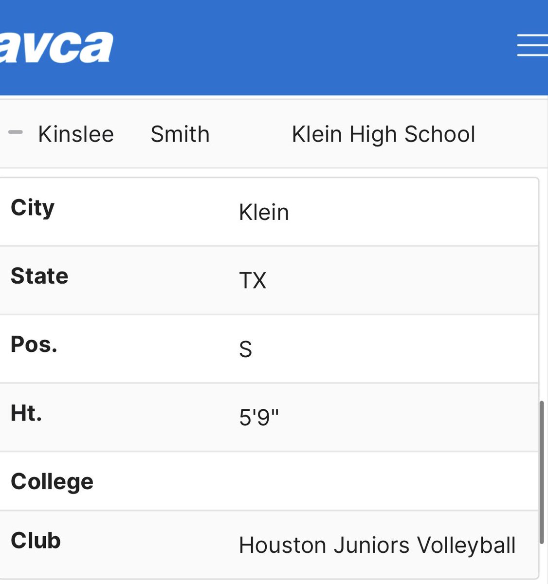 Kinslee Smith tweet media