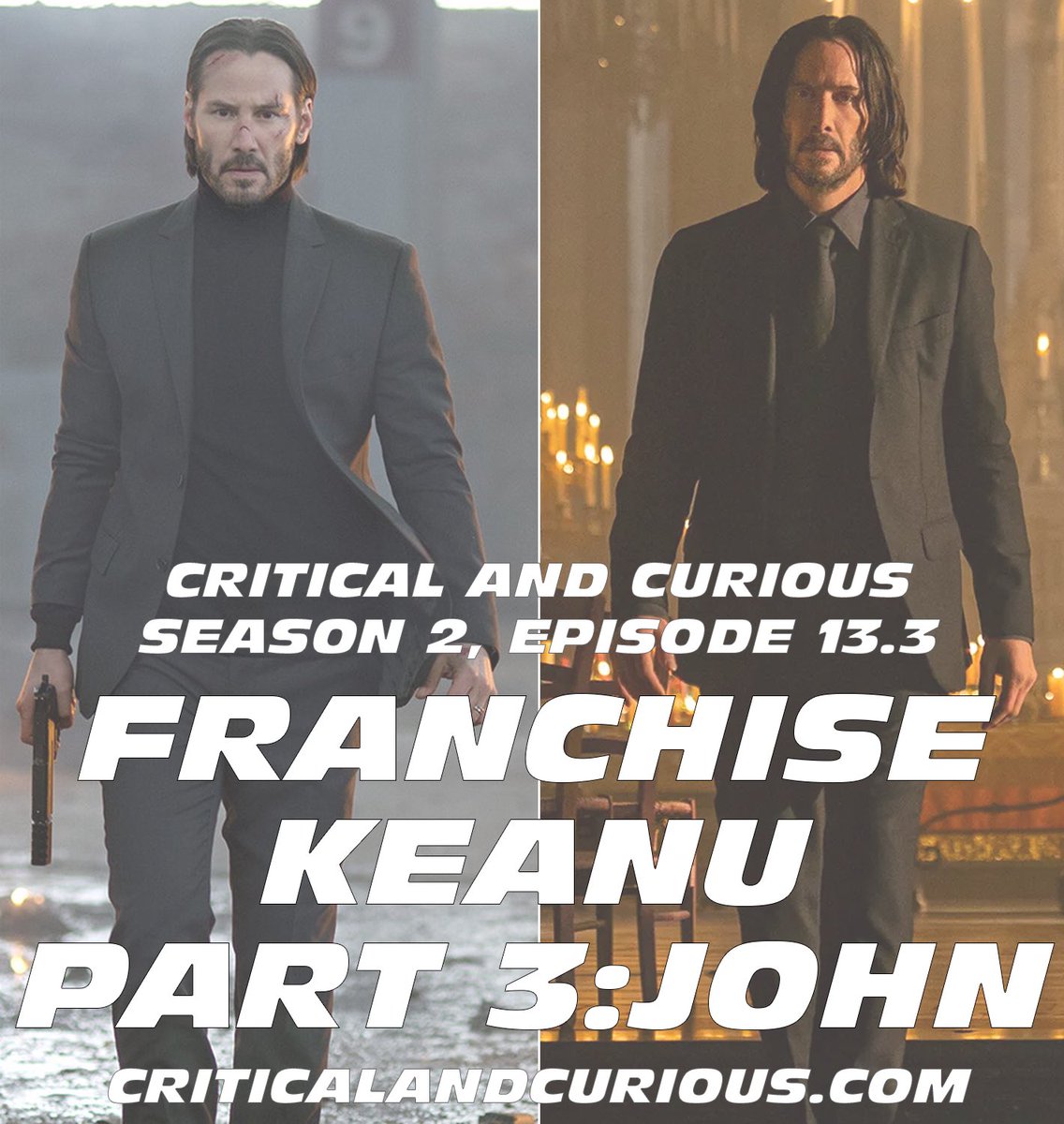 Just in time for Keanu’s birthday! Critical and Curious Season 2 Episode 13 Part 3: John.  #KeanuReeves #johnwick #johnwick4 

criticalandcurious.com/s2e13_3/