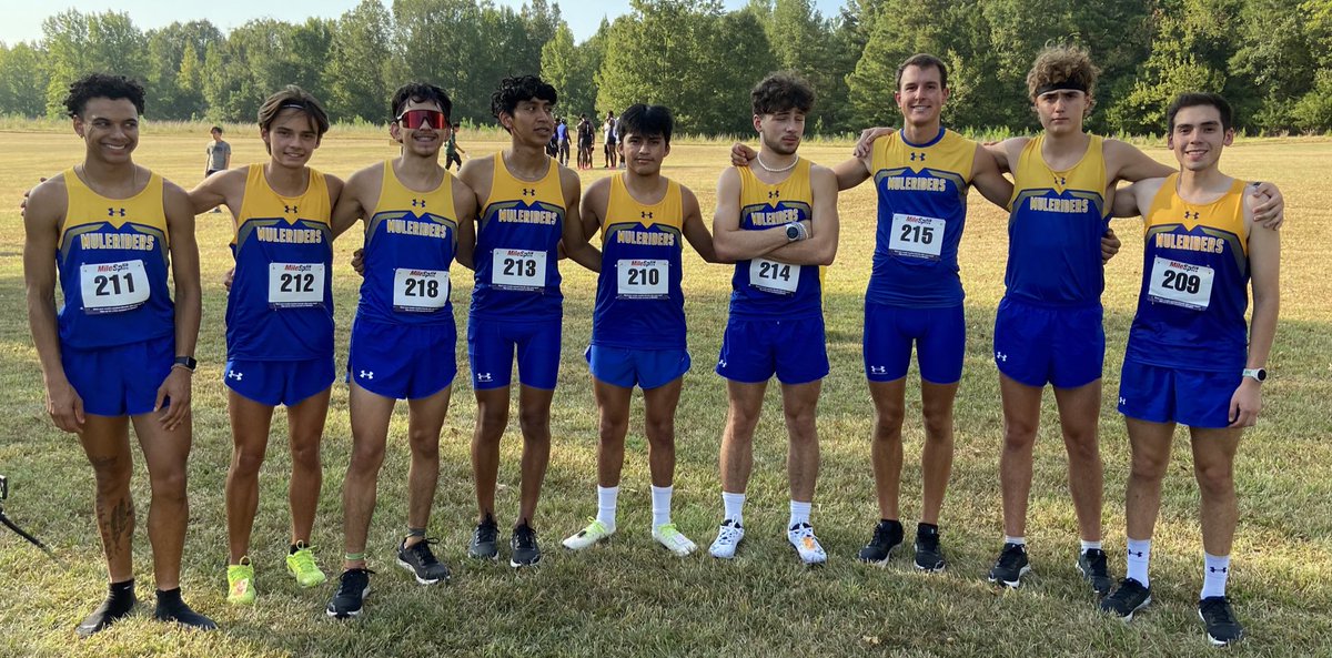 MuleriderSports's tweet photo. 🏃‍♂️🏃🏽‍♀️🤘 #RunMXC concludes season-opening 5K run at the Mississippi College Opener‼️

💥Logan Warren led the SAU Women with a top 25 finish in 19:57.16 and Wesley Maxwell finished in 13th place with a time of 16:06.11🏃🏽‍♀️🏃‍♂️

SAUW: 8th of 13
SAUM: 5th of 15

#GoMuleriders #LetsRide https://t.co/hUaQcfrFDG