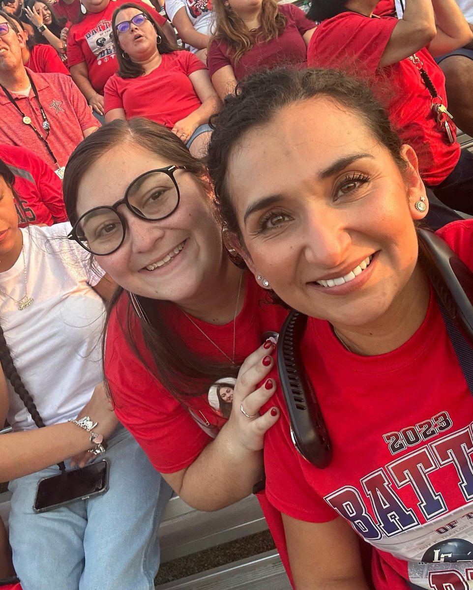 MsHickeySS's tweet photo. We may not have won the football game but I have the best current and former students and we had a great night. So proud to support each and every one of  the @Terry_Rangers! https://t.co/MFBsJaQACM