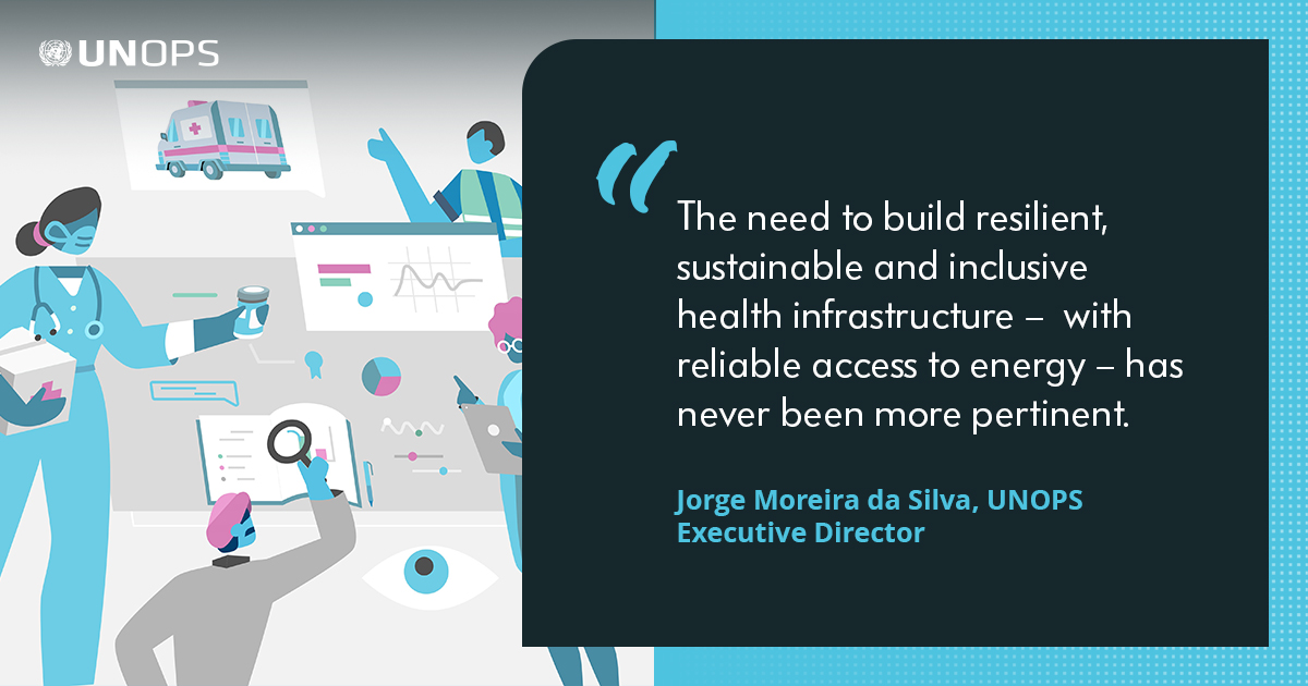 We proudly work with partners to develop health infrastructure that’s accessible to all people. bit.ly/3p8nPvm