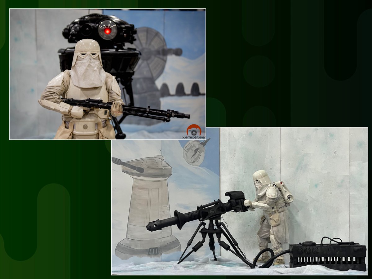 It was really Hoth at last week's UltraCon of South Florida, where our Blizzard Force kept everything cool!

#FloridaGarrison #hoth  #510stLegion #EvergladesSquad #starwars #501st #snowtroopers  #blizzardforce