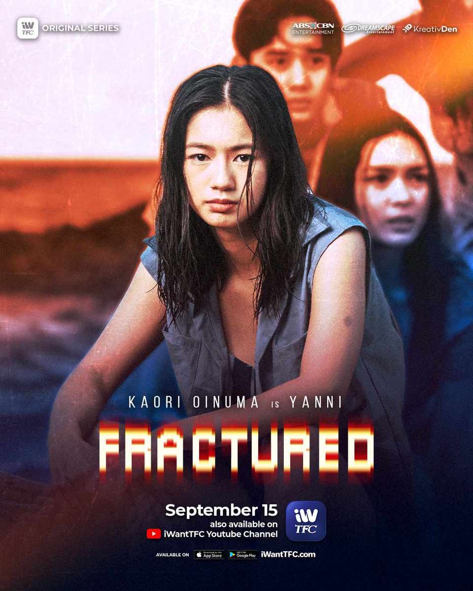 Her free vacation comes with a deadly price. @kaori_oinuma is Yanni in #FRACTURED. Streaming this SEPTEMBER 15 on iWantTFC and on the iWantTFC Youtube Channel. From @ABSCBN and @DreamscapePH in association with @kreativdenph