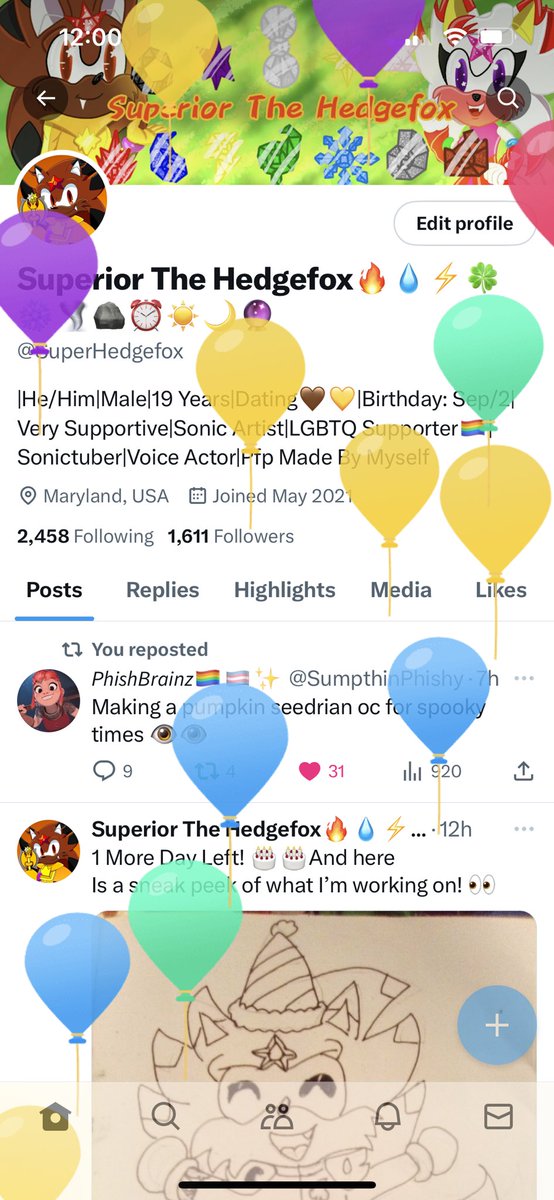Balloons!!!! Today is my 20th birthday!!!! X3 🎂🎂🎂🎂🤎💛🤎💛🤎