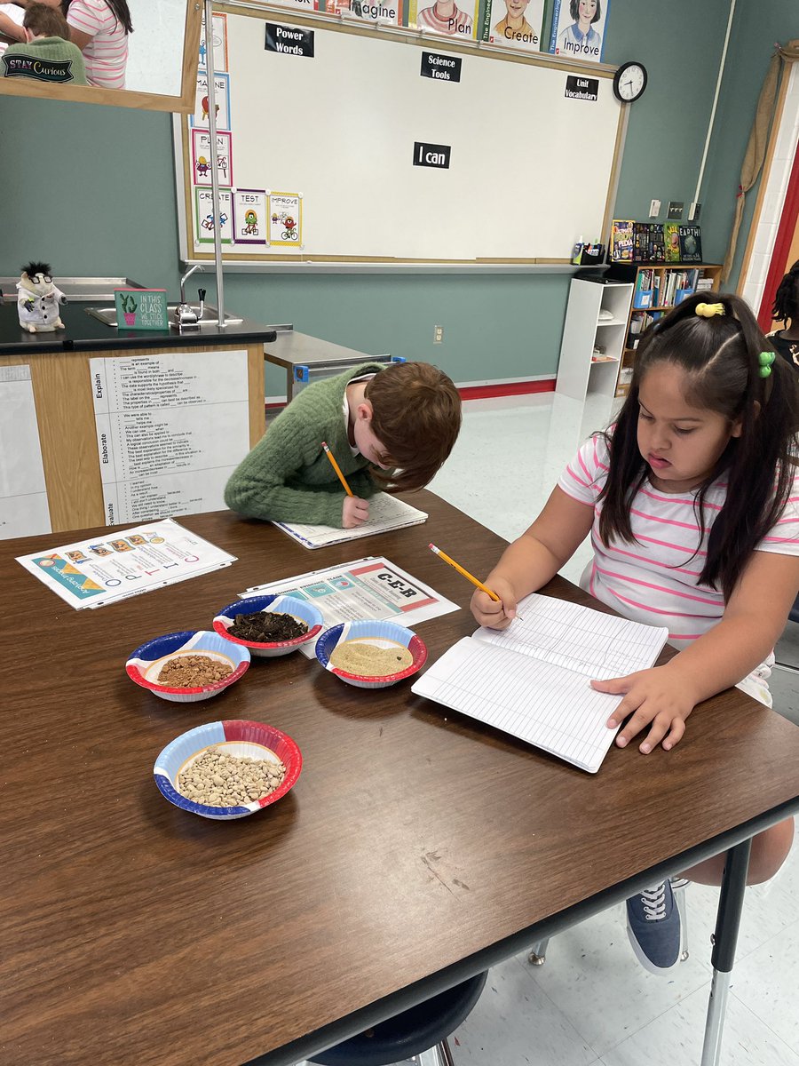 nhadia's tweet photo. Our 3rd grade students were very excited to interact with the tools they will be using this school year. #unitinventory #3rdgrade @NISDHatchett @NISDElemScience https://t.co/sdiitZ1s78
