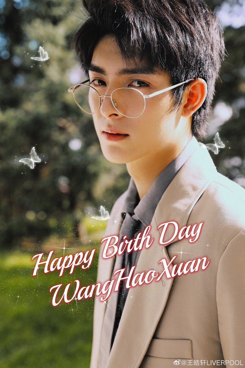 HAPPY BIRTHDAY WHX🎂🥳🎉
#WangHaoXuan 
#หวังฮ่าวเซวียน
 #HAPPYWHXDAY
