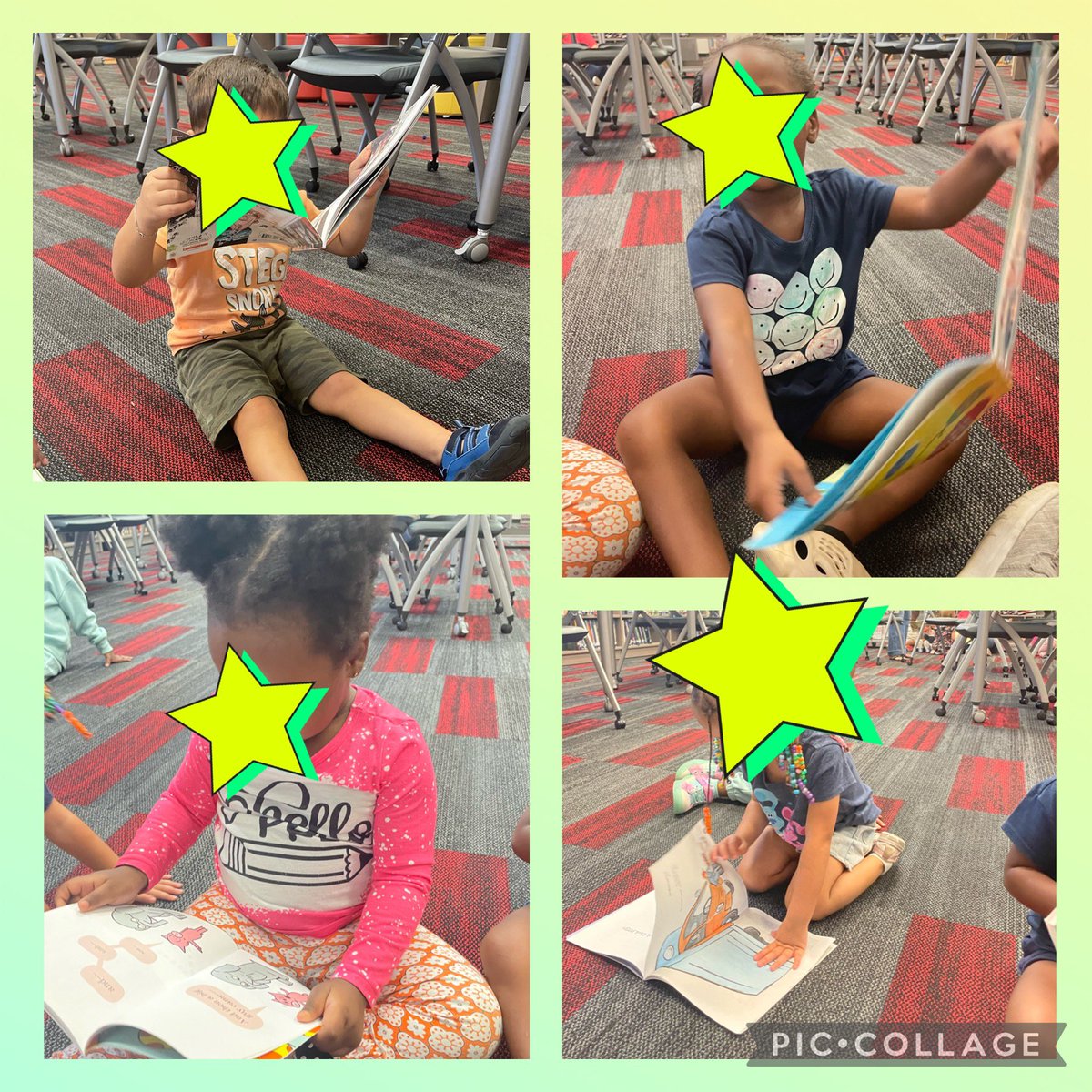 Loved reading to these PK learners today ❤️#TEAMHPPM