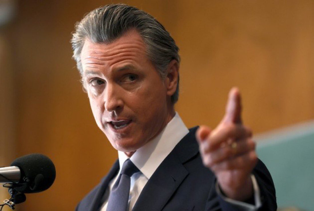 Raise your hand if you AGREE that Gavin Newsom is a disgrace and should RESIGN immediately ✋