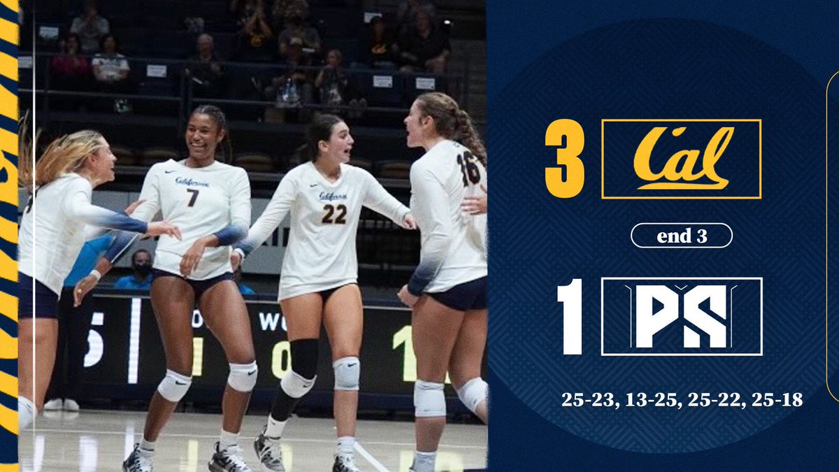 Cal Volleyball tweet media