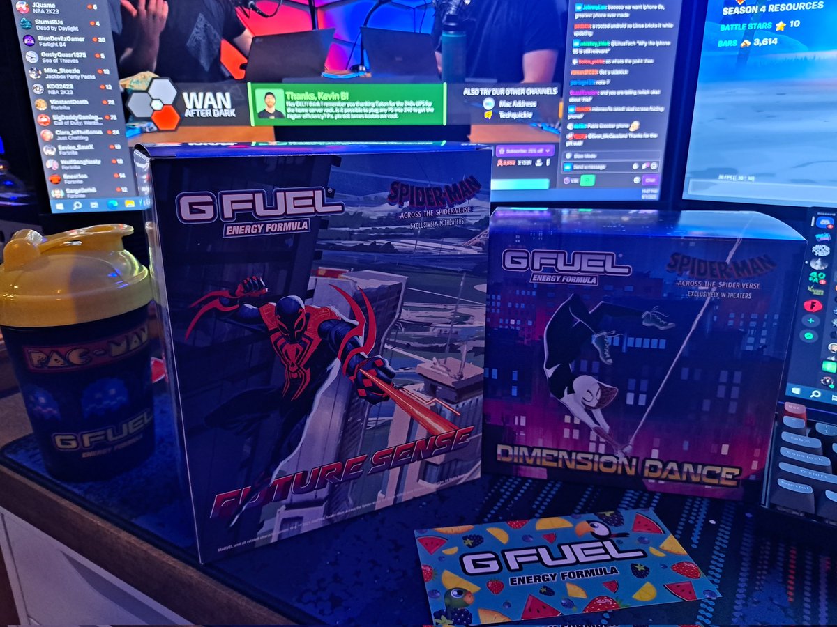Stitched_Gaming's tweet photo. Got the newest addition to my @GFuelEnergy collection had a deal going on and I couldn't say no #newestaddiction https://t.co/lGdpqSPdik