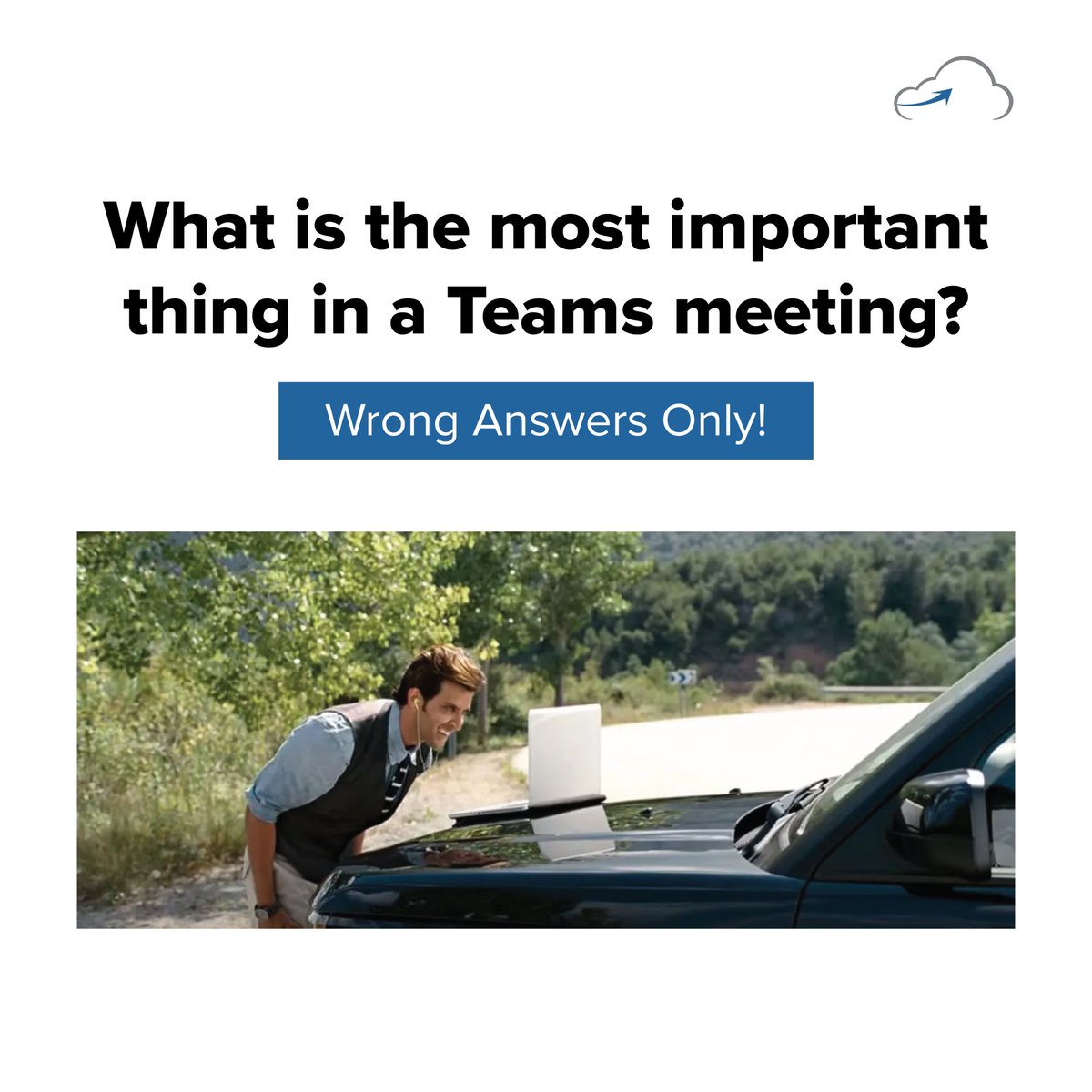 cloudthat's tweet photo. What's the real secret behind a successful virtual huddle? Tell us in the comments below!
#TeamsMeetingFails #VirtualHuddleHijinks #WFHComedyClub #MemeMondays #VirtualRealityLaughs #WrongAnswersOnly #RemoteWorkRidiculousness #OnlineMeetingMayhem #ZoomZaniness #VirtualOfficeVibes #WorkFromHomeHilarity #DigitalMeetingDoodles #QuarantineQuips #RemoteRiot #VideoCallChuckles