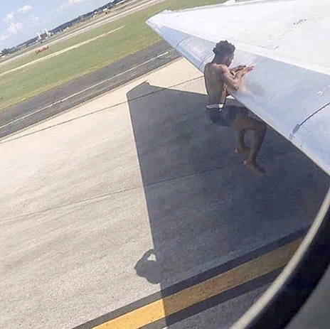 RafaelFontana's tweet photo. "O pobre vai voltar a andar de avião." https://t.co/ZcgdHzMraP