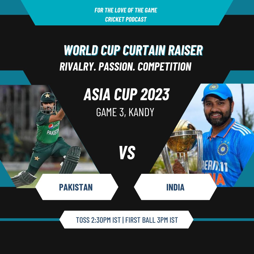 Just a few hours to go for one of the biggest rivalries in the world!

It's #PAKvIND time and we can't wait for it to start 🔥

#CricketTwitter which is your best India-Pakistan cricket moment?🤔