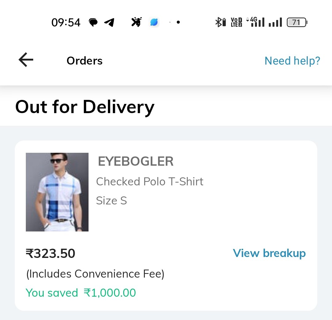 shyamsadhukha's tweet image. Hey @AJIOLife, I recently ordered one t-shirt, but received two by mistake. 🙈 Can you please help with the return process for the extra tee? Thanks!
Traking id :3206009026
Order I'd. 
#CustomerService #ReturnRequest