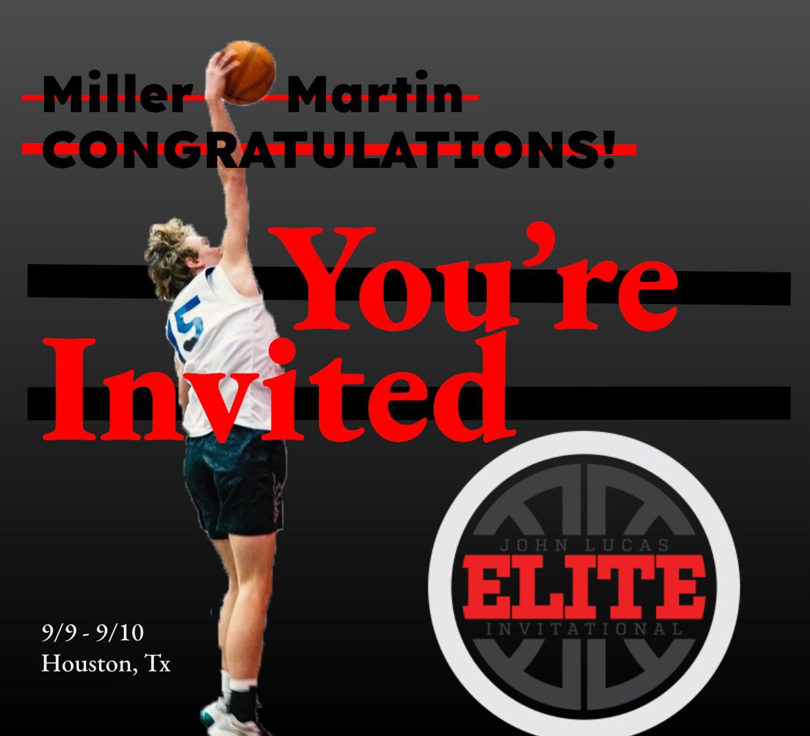Thank you <a href="/JLEnterprises/">JOHN LUCAS ENT</a> for the invite!