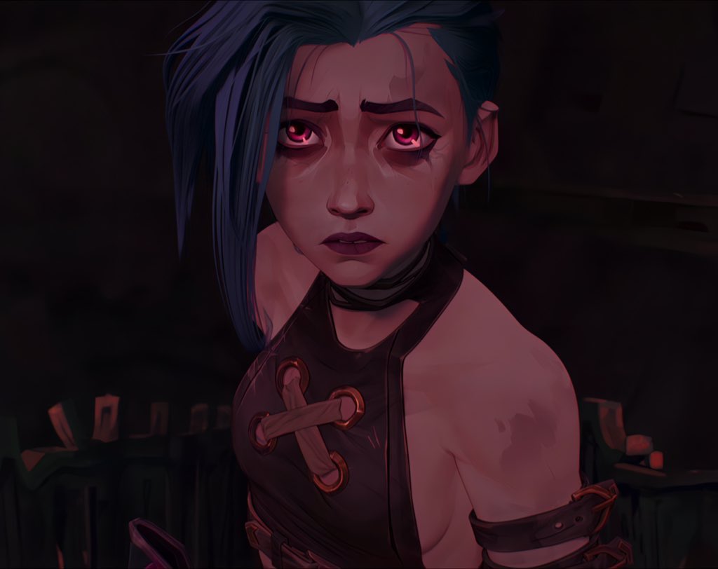 ohwowgwen's tweet photo. “im so ready for arcane season 2” ok but have you considered that SHE ISN’T https://t.co/b9j6cBimGx
