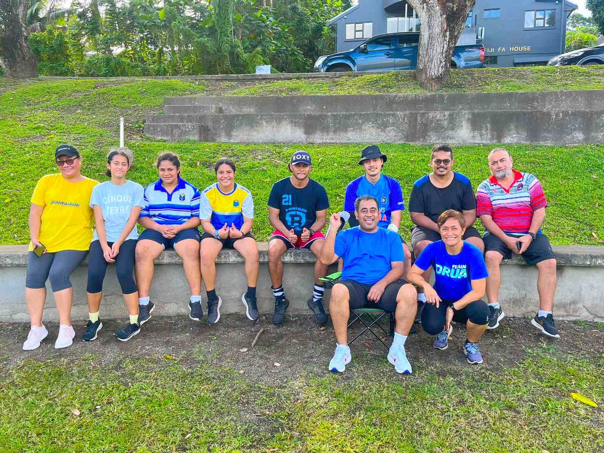 MIsimeli's tweet photo. Nephew Kurt is back. Awesome to have him in day1 of off season training for #tinirau #sinas Sarafui cricket training. 💙🙏🏾💙🙏🏾💙💯 https://t.co/BukwpJ8JZD