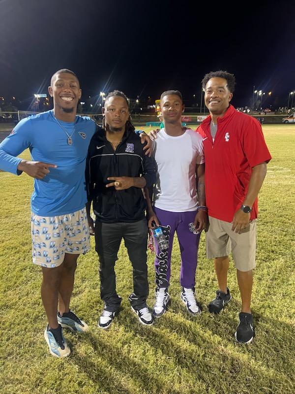 So proud of these <a href="/HillsboroFball/">Hillsboro Football</a> legends. EACH of you are succeeding &amp; grinding your tails off. Don't stop now fellas! GAS PEDAL to your dreams &amp; continue to remain true to who you are. Remember, authenticity is the greatest gift you can give yourself✊🏽😌