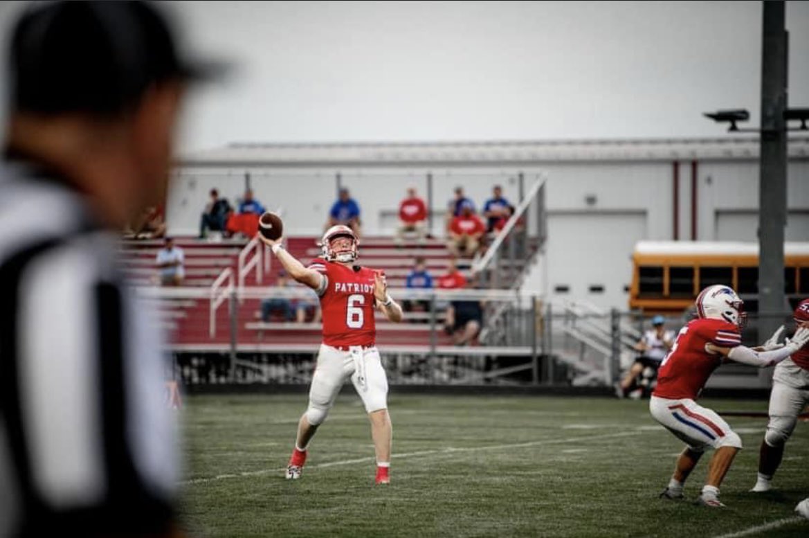 Blessed to be the new career passing yards leader at Patrick Henry with 6,163 yards. Could not have done it without some great teammates and coaches!
