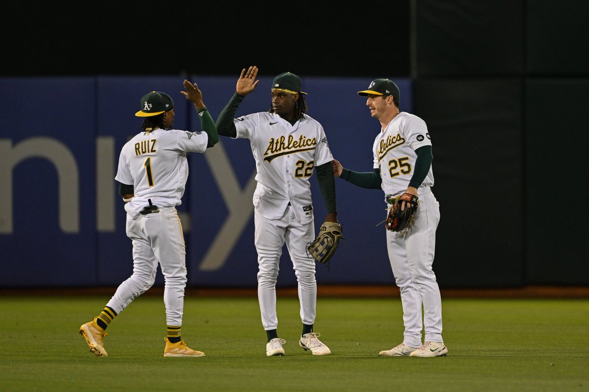 Athletics's tweet photo. gn 😴 https://t.co/0csEGLJ46a
