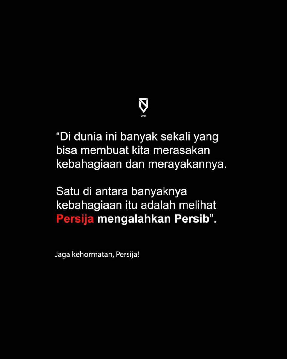 P! <a href="/Persija_Jkt/">Persija Jakarta</a>. #PersijaDay