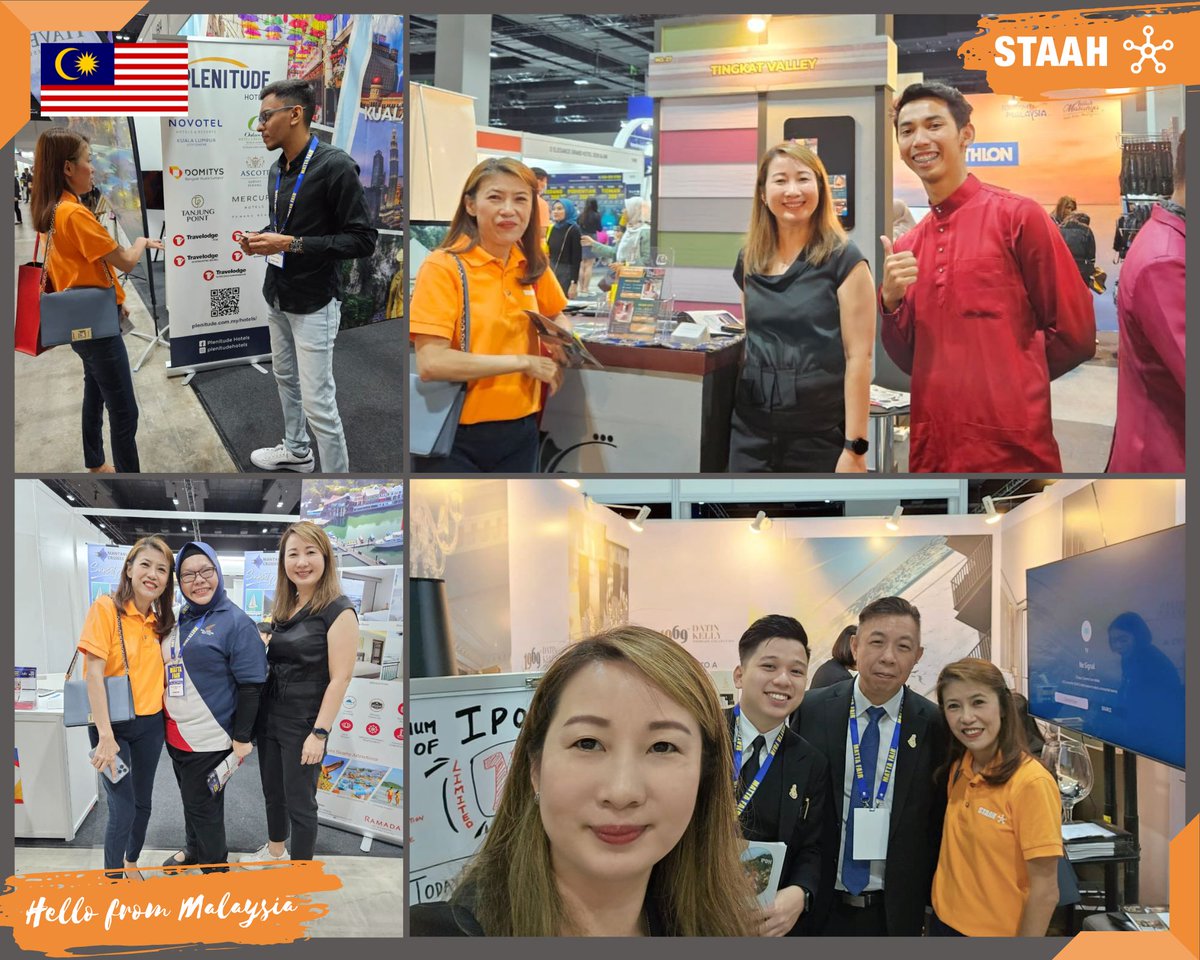 STAAHOnline's tweet image. Michelle Yong and Cicilia Goestiandi are making waves at the MATTA fair in Kuala Lumpur. The team had productive discussions and a great catch-up with fellow hoteliers who took part in the exhibition. Hope to see everyone around soon!

#staahonline #mattafair #mattafair2023