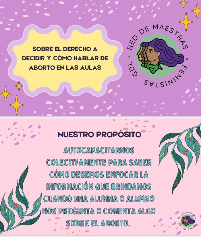maestrasfemgdl's tweet photo. 📢Aleeeerta, aleeerta, aleeerta... ALERTA, ALERTA, ALERTA QUE CAMINA...

Nos estamos preparando rumbo al #28S
💜💚👩🏻‍🏫👩🏽‍🏫
#MaestrasFeministasOrganizadas https://t.co/pL5PIYJe8i
