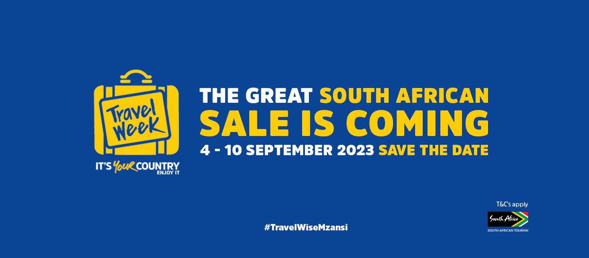 Known as the Black Friday of Tourism, you can book any one of the @ShotLeft Travel Week specials and redeem it later. Look out for these and more when Sho't Left Travel Week goes live on 4 September 2023! #TourismMonth2023 #Shotleft