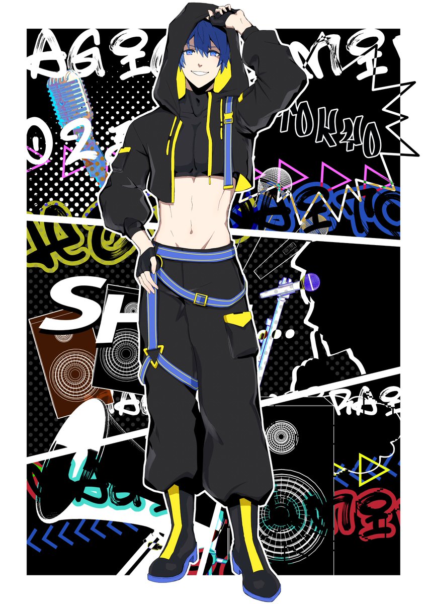 #マジカルミライ2023 #KAITO
原本投稿的圖回收加工 
ibon/7-11ネプリ↓ 