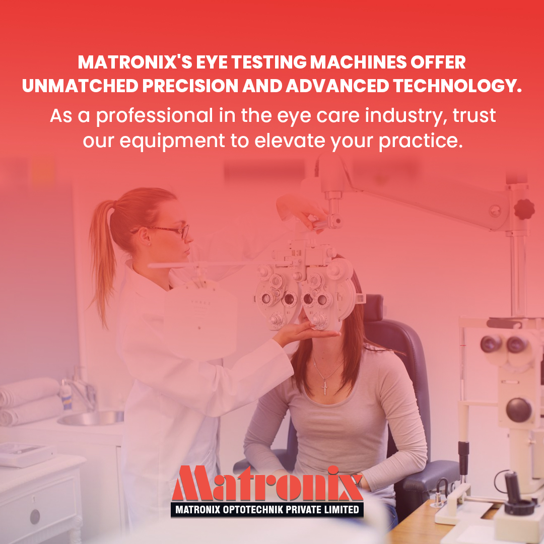 matronix_in's tweet photo. Matronix's eye testing machines offer unmatched precision and advanced technology. As a professional in the eye care industry, trust our equipment to elevate your practice. #UnmatchedPrecision #AdvancedTechnology #Matronix #EyeCareIndustry #ElevateYourPractice https://t.co/yfDEKaHL38