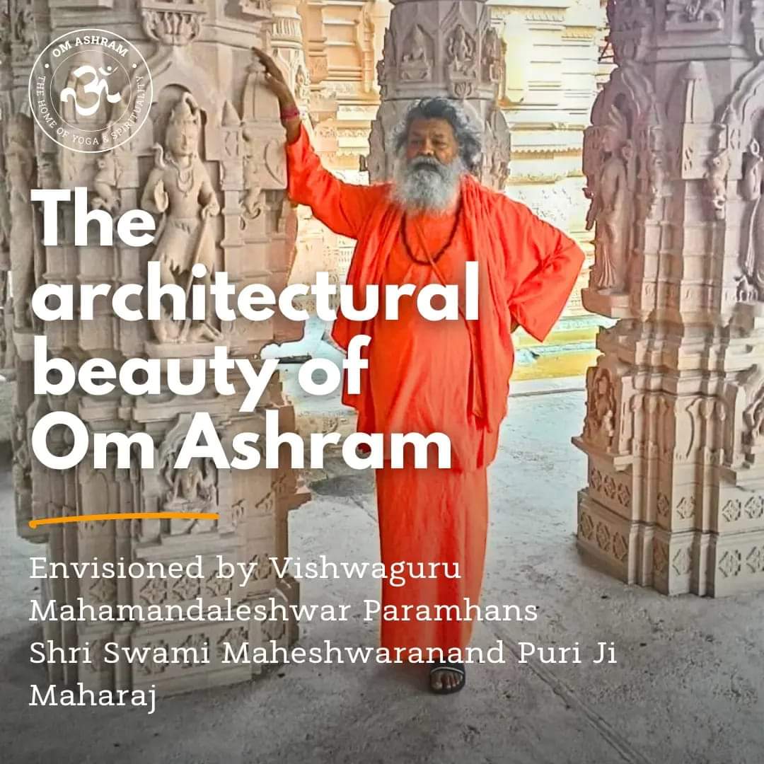 yogaindailylife's tweet image. The breathtaking beauty of Om Ashram is true architectural marvel spanning 45,000 sq. meters. 🕉️ Shaped like the sacred Sanskrit letter 'Om', it's a union of traditional Indian temple design and modern Western architecture.
#OmAshram #architecturalsplendor #ashram #Vishwaguruji