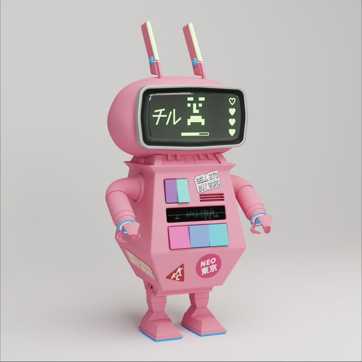 全身ピンクのチルGORO Bot最高に気に入ってます😆🔥

#GoroBots #MintGoroBots