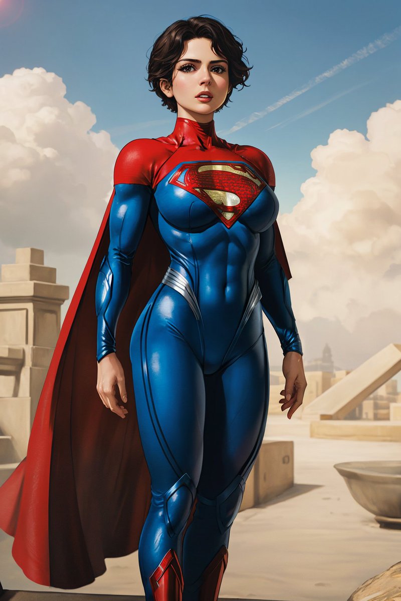 FantasyAiRender's tweet photo. Supergirl https://t.co/hcFkhASLAn