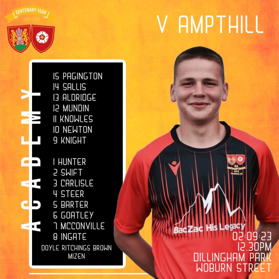 OfficialONRFC's tweet photo. Here are the rest of our sides for todays games. Go well boys 💪 

🔴🟡🔵 https://t.co/SilgUK2DQb