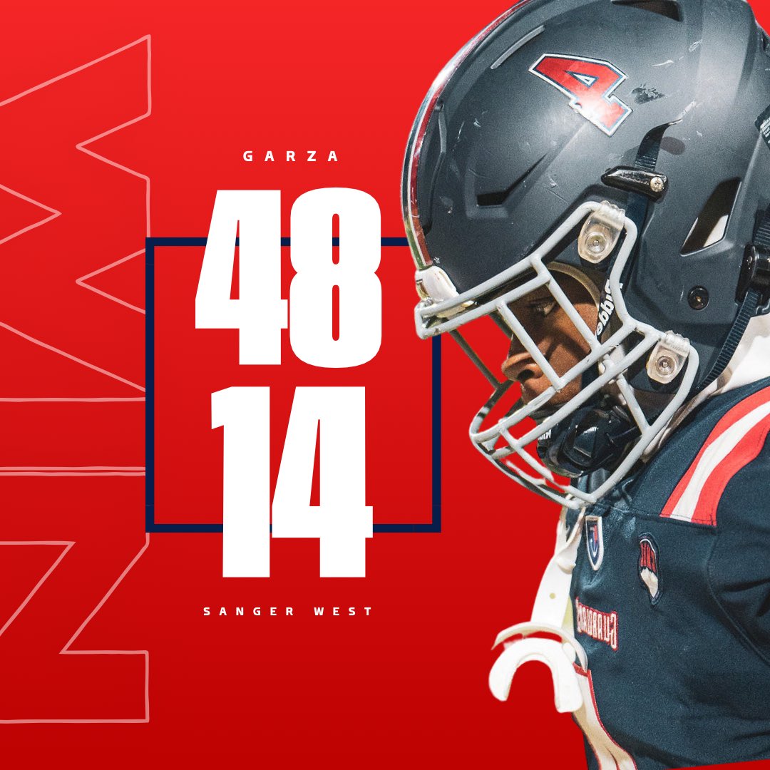 WIN! 48-14 vs. Sanger West 🏈 #STANDFORMORE <a href="/Coach_fares/">Yosef Fares</a> 
.
.
.
#garzaguardiansfootball #standformore #thegarzaway #garzaguardians #justingarza #justingarzahighschool #justingarzafootball #guardianfootball #centralunified #centralunifiedfootball