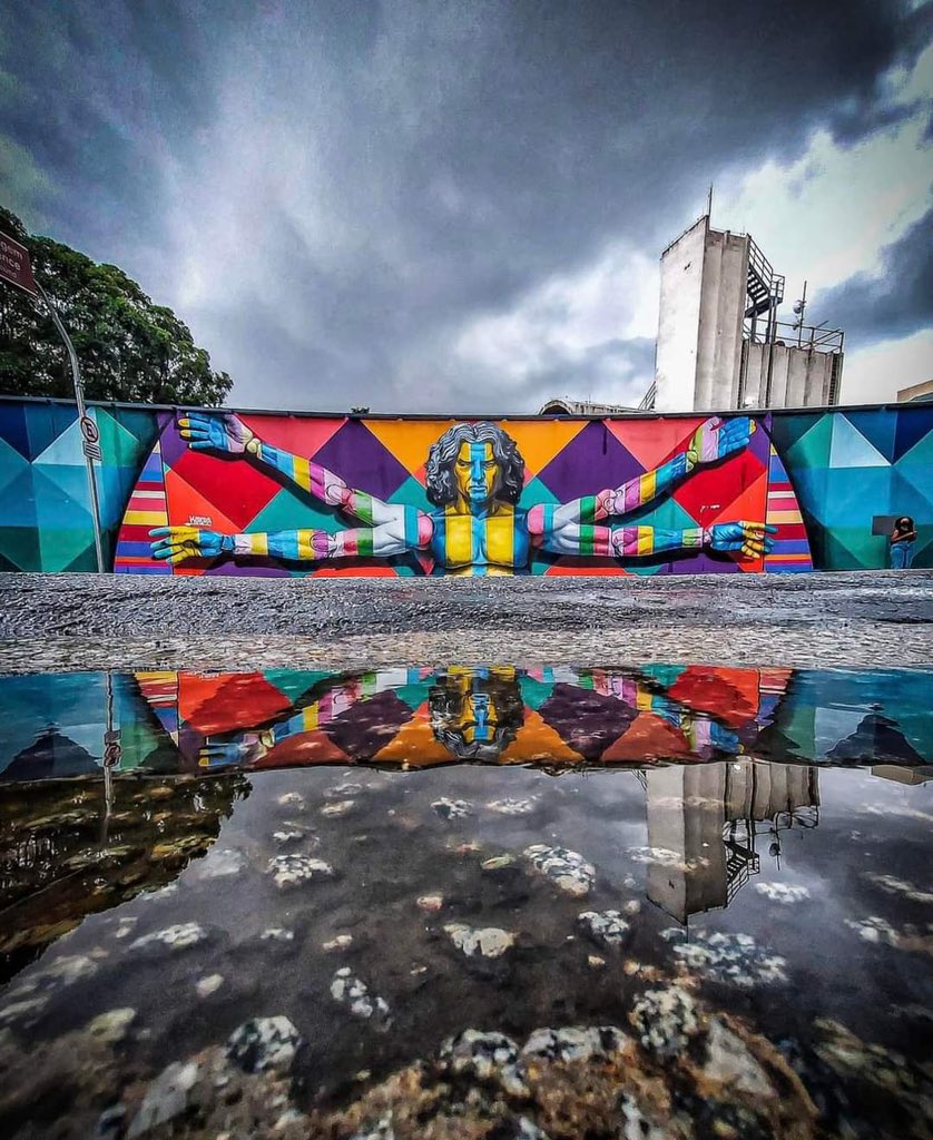Eduardo Kobra / kobrastreetart tweet media