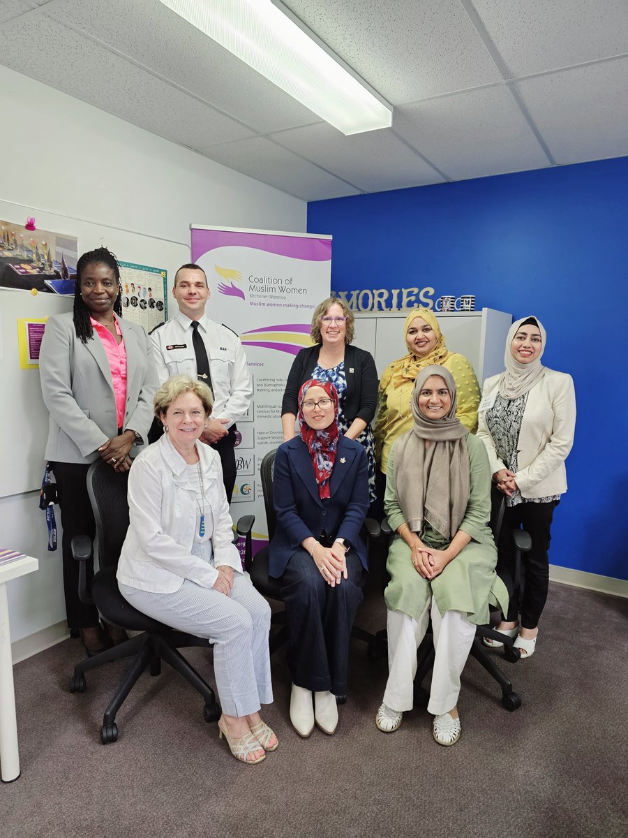 CMW_KW2010's tweet photo. Later, we had a productive convo on countering hate in WR! 🤝 Joined by @KarenRedman @MayorDMcCabe @Chief_MCrowell & Gereldine, discussing vital efforts against hate. Big thanks for their commitment & insightful dialogue. #CounteringHate #WaterlooRegion #CommunityUnity" https://t.co/8Hd3DUsnIo