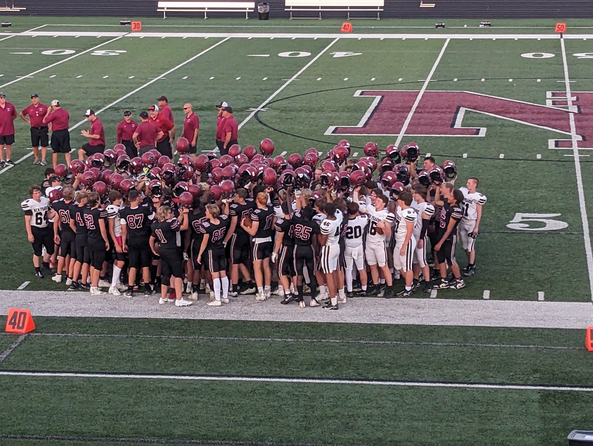 NewPragueFB's tweet photo. We had a great time tonight introducing the 2023 team at our annual Meet the Trojans program!

Join us tomorrow morning at home for Scrimmage Saturday! https://t.co/0dzOLZ2XQR