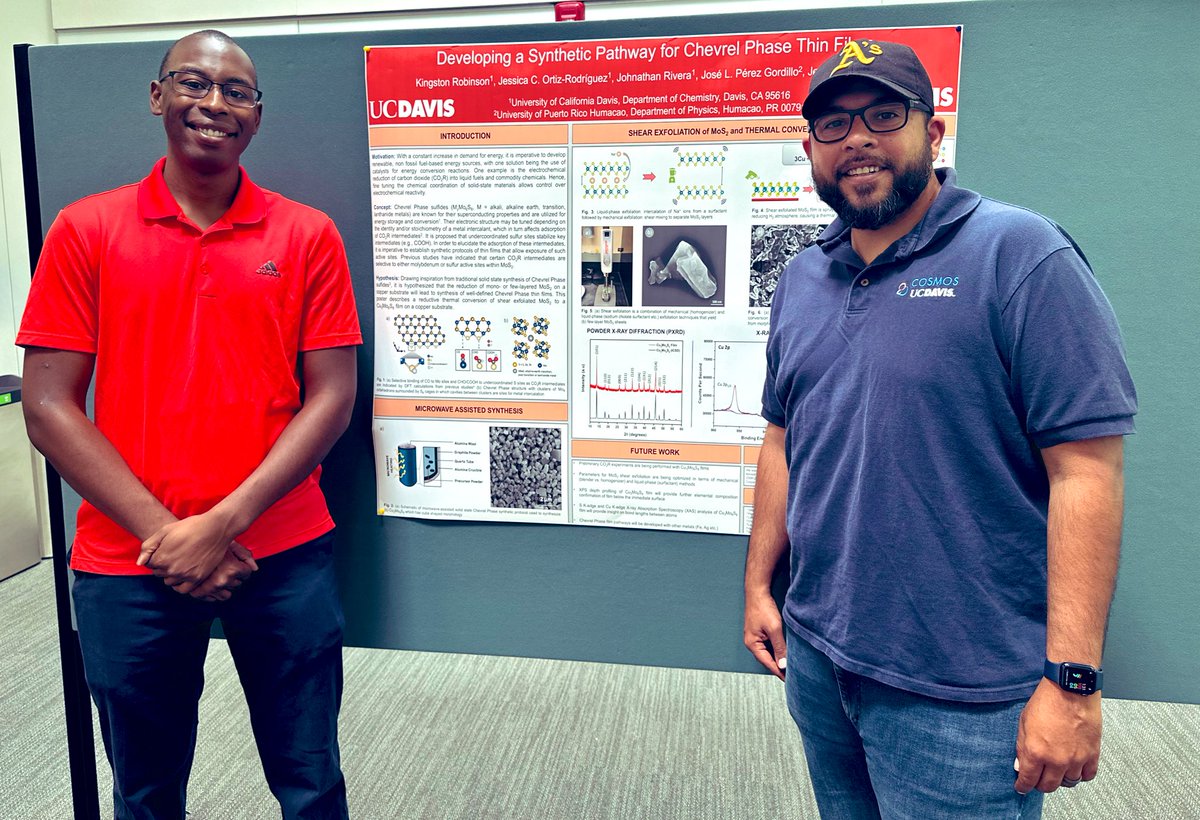 Another great poster presentation by @KingstonChem this time at the 2nd Graduate Scholars of Color+ Summer Research Symposium 🔥 @ucdavis @UCDChem