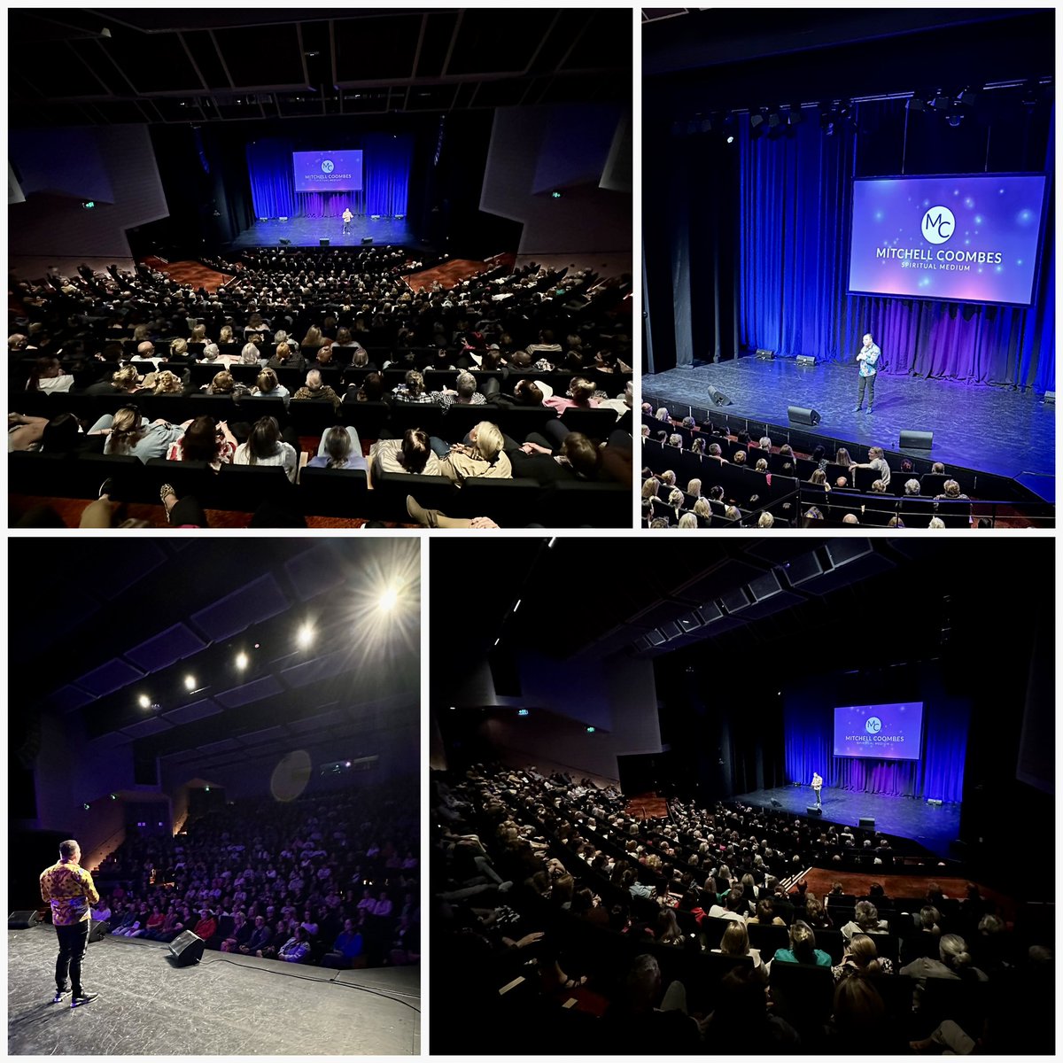 THANK YOU Wollongong for a fabulous night! So many incredible validations and heartfelt messages of love, comfort, and healing from your loved ones in Spirit. Thanks for trusting me to be your phone call to Heaven, and coming along to be part of something special! 💖