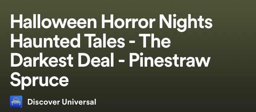 HauntGirlsPod's tweet photo. 7 days till #HHN32 

1 week 🤯 how do you fill it? 
By listening to the Discover Universal Podcasts! Which episode has gotten you most hyped for @HorrorNightsORL ? Reply with your favorite so far! https://t.co/5H4Py7qm19